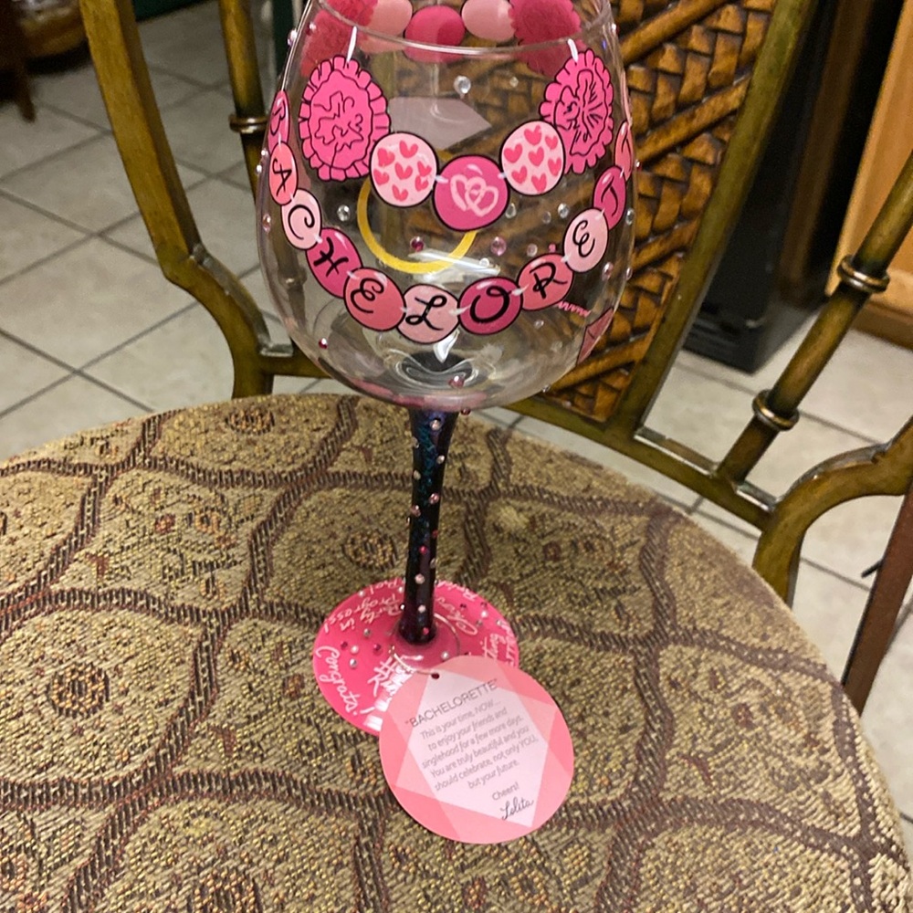 Lolita “Bachelorette” Wine Glass.